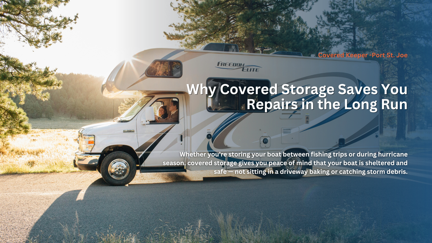 Covered Keeper - Port St. Joe | RV / Boat Storage